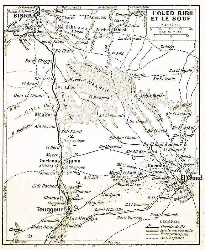 Plan de Biskra  - Oued Rirh et le Souf .jpg